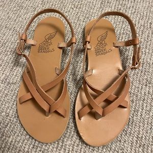 Ancient Greek Semele Sandals Size 7